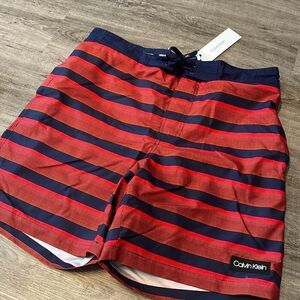 Calvin Klein Mens Swim Trunks Medium NEW